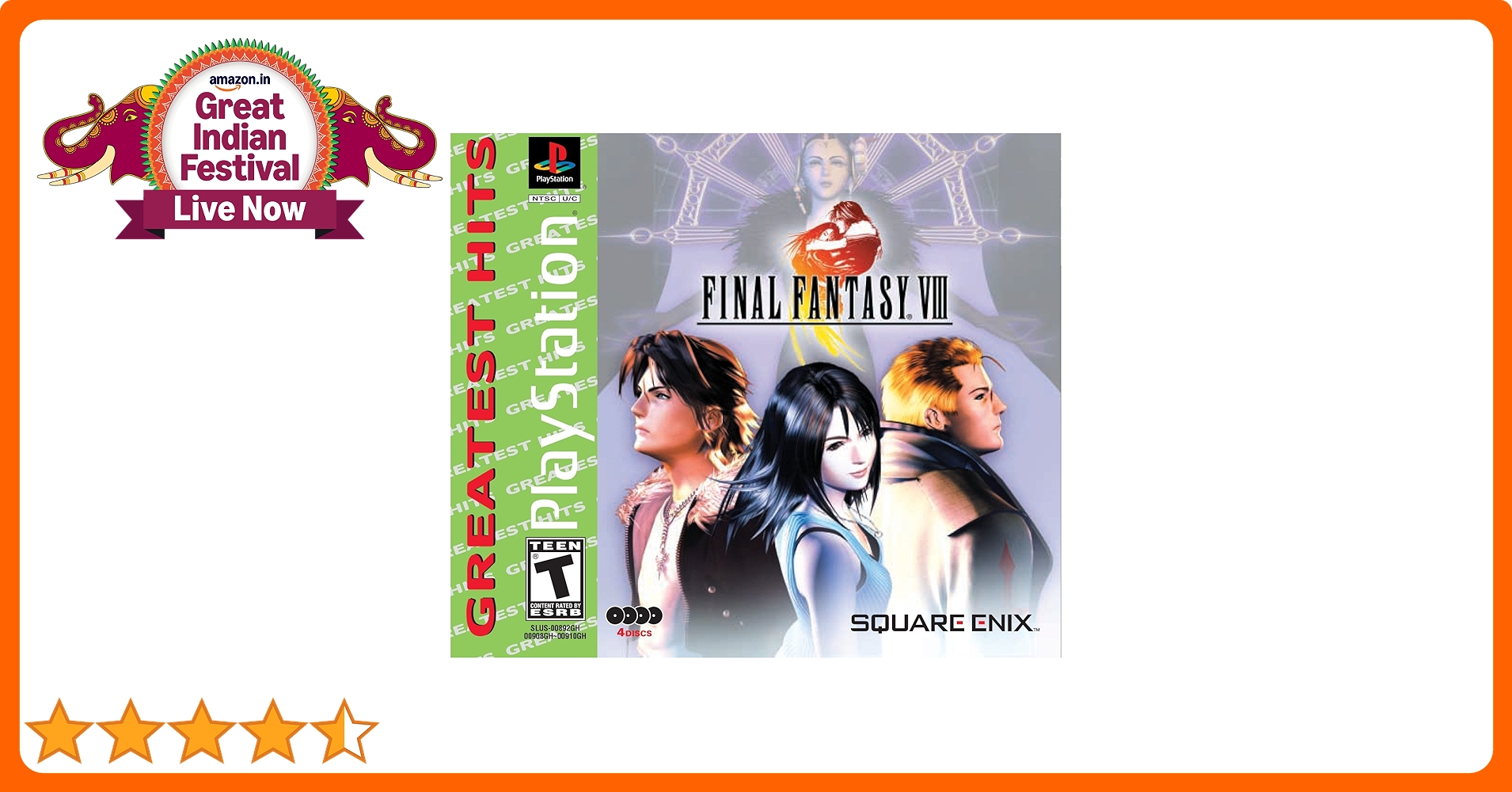 Final Fantasy VIII : Playstation: Amazon.in: Video Games